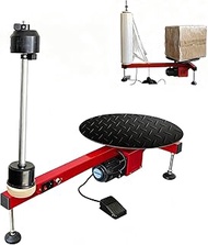 Electric Stretch Film Wrapping Machine, 30 RPM High Efficiency Wrapper with 15.7in (400mm) Turntable
