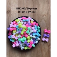 RM2.00/50 pieces : RS-342 - Bead - 1.1 cm x 1.9 cm