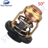Thermostat 50 Degree For Yamaha And SUZUKI Outboard Motor 15HP 25HP 30HP 40HP-220HP 6E5-12411 688-12
