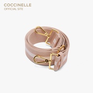 COCCINELLE สายกระเป๋า รุ่น NEW NASTRO SIGNATURE SHOULDER STRAP 68C501 สี MULTI ROSETTE/ROSETTE