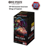 (+1 Promo pack)One Piece Card Game OP-06 Wings of Captain booster box