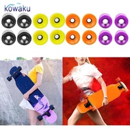 [vsrhkq] 4-pack 70mm Longboard PU Wheels, Replacement Skateboard Wheels, 78A Hardness, Cruising Whee