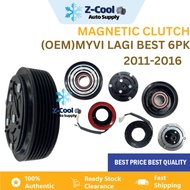 PERODUA MYVI LAGI BEST (4PK) MAGNETIC CLUTCH PULLEY FULL SET WITH SCREW