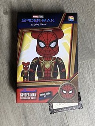 Bearbrick marvel spider man integrated suit 100 400