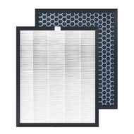 Philips AC4014 AC4084 AC4085 AC4143 AC4144 Compatible Replacement HEPA & Carbon Filters [Free Alcoho