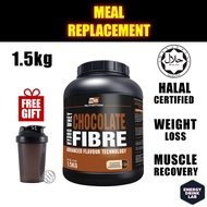 (Free Shaker) BS Nutrition Hydro Whey Fibre 1.5kg. HALAL, Meal Replacement, Weight Loss