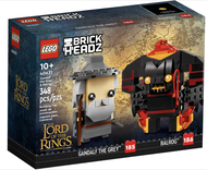 Lego® 40630 40631 40632 40751 Brickheadz The Lord of The Ring Frodo Gollum Gandalf the Grey Balrog A