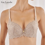 Guy Laroche Lingerie GB7R01 เสื้อชั้นใน กีลาโรช Fullock Bra บราลูกไม้ ไม่เสริมฟองน้ำ บรากระชับ เก็บท