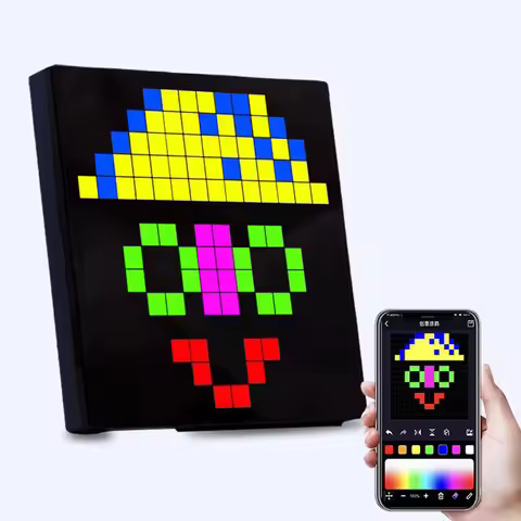 LED Pixel screen APP Multimedia player Programmable Pixel DIY Display LED Matrix Panel 16X16 32X32 E