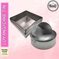 LOYANG CAKE TIN SQUARE ROUND CAKE TIN FIXED & LOOSE13