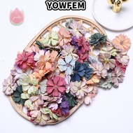 YOWFEM 50PCS Artificial Daisy Flower Head 4.5CM Wedding Favor Headdress Material Home Decor