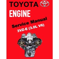 TOYOTA ENGINE 3VZ-E SERVICE REPAIR WORKSHOP MANUAL