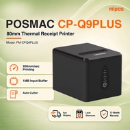 POSMAC CP-Q9 PLUS 80mm Auto Cutter POS Thermal Receipt Printer 1MB Input Buffer POS Printer