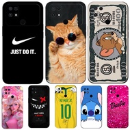 Case For Xiaomi POCO C40 6.71 inch Silicon Phone Back Cover black tpu case Aesthetic Cute