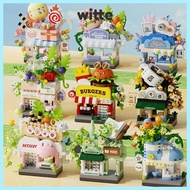 WITTE Mini Shop Blocks, Micro Blocks Building Blocks City Building Blocks,  Mini Micro Block Toys Ch