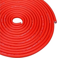 Conext Link 20 ft 4 GA Gauge AWG Car Amplifier Battery Power Cable Ground Wire CCA Frost Red