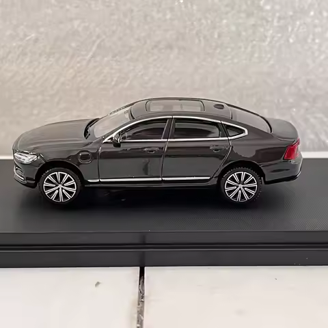 Die Cast 1:64 Alloy S90/V90 Simulated Classic Car Model Static Decorative Ornaments Boys' Hobby Gift
