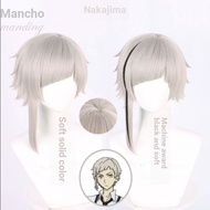 Manding Bungou Stray Dog Nakajima Atsushi Yin Yang Sideburn cosplay Wig Simulation Scalp