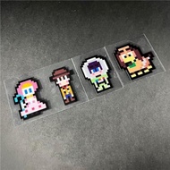 Cute Cartoon Pixel Toy Story Small Sticker Helmet Sticker
