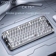 Coolkiller CK75SE transparent jelly mechanical keyboard customized wireless Bluetooth