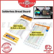 MB102 Solderless Small Large Breadboard 400 830 Holes Dupont Jumper Wire EE Components Arduino UNO D