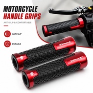 For SUZUKI SMASH 110 115 Motorcycle CNC Handle Grips 22mm 7/8" Aluminum Alloy Anti Slip Rubber Handl