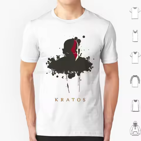 Kratos T Shirt Men Women Kids 6xl Kratos God Of War God War Hero Iv 4 Animates Manga Dbz Z Funny Snk