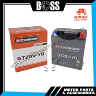 [YOSHIPOWER] GTZ8V = YTX7L SEALED Motorcycle Battery Bateri Motor XMAX250/R25/R15/MT25