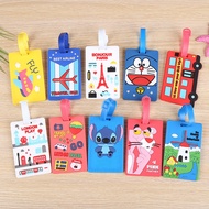 luggage tag Creative Cartoon Suitcase Luggage Tag Big White Silicone Luggage Tag Consignment Tag
