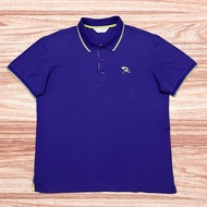 ARNOLD PALMER Big Logo Purple Polo Shirt (L)