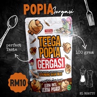 TEEGA FOOD POPIA COKLAT &amp; SERUNDING IKAN BILIS