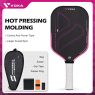 VOKA Valkyrie-S001 Carbon Fiber T800 Pickleball Paddle - Theroformed Molding Control & Power Type wi