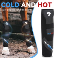 New Equestrian Ice Leg Wraps Cooling Ice Pack for Horse Leg Injury Recovery Therapy
