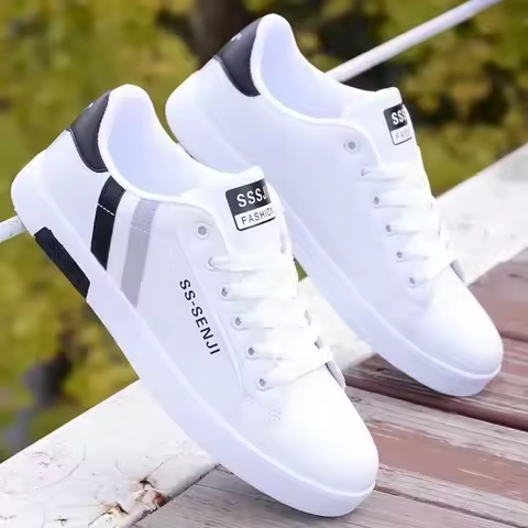 Size 48 Mens Shoes High Quality Men Sneakers Leather Outdoor Casual Shoe Mens Vulcanized Shoes Trend