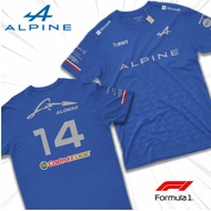 Alpine F1 Racing Tshirt Jersey
