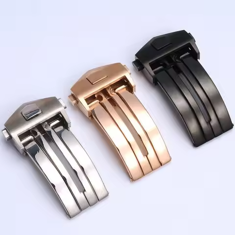 18mm 20mm Watch Buckle for TAG Heuer Connected Modular Calera Strap Stainless Steel Folding Clasp Do