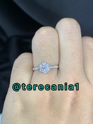 Cincin berlian eropa (barang luar) Emas : 75% Berat emas : 1.50gram Be