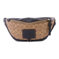 COACH 牛皮皮革/塗層帆布Waist Bag腰包
