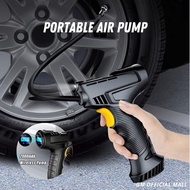 ELECTRIC AIR PUMP Wireless Battery Tyre Inflator Cordless Portable Tayar Tusukan Pam Angin kereta motor bike Bola CARE