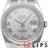 勞力士 Datejust 36 男士腕錶 Jubilee Datejust 36 116234(G) K18WG/SS 男士腕錶 銀色拋光 2010 年 極佳成色 [二手]