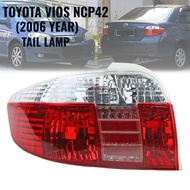 Toyota Vios NCP42 2006 Year Rear Tail Light Lamp Lampu Belakang