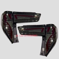 Toyota innova 2016 2017 2018 2019 2020 2021 Audi rear led tail lamp fog light spoiler cover bodykit 