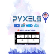 ✸IPTV Pyxels Pyxel Pixel TV Malaysia for Android iPhone iPad &amp; Apple TV