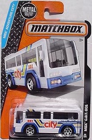 2016 Matchbox MBX Adventure City 22/125 - MBX C.B.T. 801 City Bus