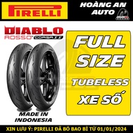 (CORSA II - WINNER & EXCITER) PIRELLI ROSSO CORSA II TIRES (CORSA 2) SIZE 90/80-17 & 110/70-17