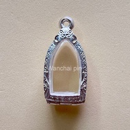 Silver Frame Money Box Amulet Case For Phra Rod Lamphun