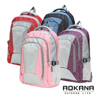 AOKANA Backpack Student Schoolbag Versatile Korean Casual Sports Large Capacity Computer Bag Travel 