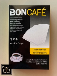 ตราบอนกาแฟ กระดาษกรองกาแฟ  ขนาด 1X4 นิ้ว   (40 ชิ้น /กล่อง)