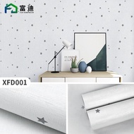 White Star Wallpaper 4m to/ 5m x 45cm