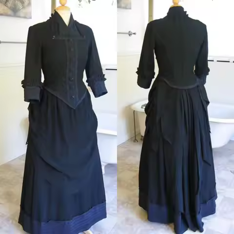 Edwardian Ball Gown Victorian Dress Renaissance Historical Lady Clothing Vintage Royal Court Dress